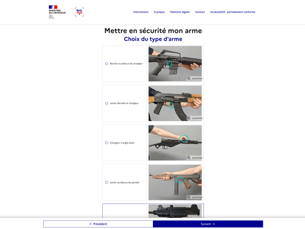 Basegun — Application d'identification d'armes par IA pour les forces de l'ordre - 2