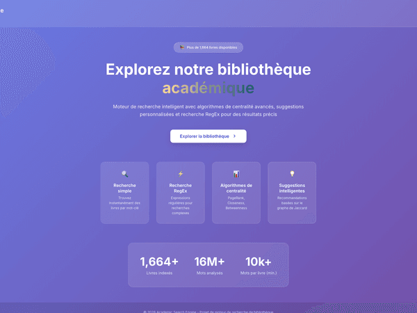 MTR — Moteur de recherche de livres full-stack - 1